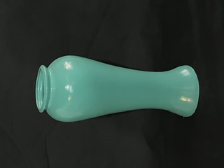 Orange decorative vase